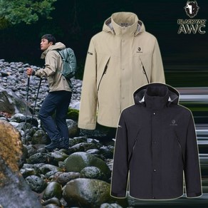[매장] 블랙야크 BLACKYAK 25SS 남성용 간절기 생활방수 바람막이 남성AWC3L레인자켓 1BYJKSU013 (BON) 259819