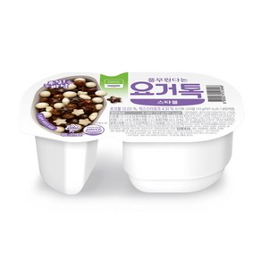 간편식요거톡토핑요거스타볼 풀무원다논 냉장125g, 단품, 125g