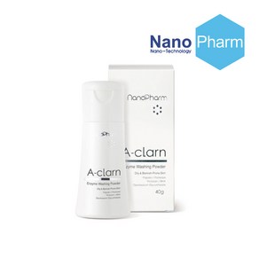 Nano Pham 나노팜 에이클란 엔자임 워싱파우더 40g, 1개