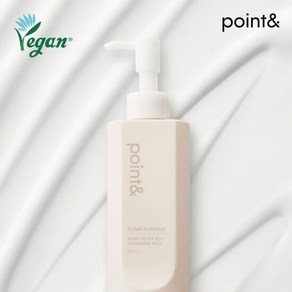 [포인트앤] point& 저자극 소이 클렌징 밀크 230ml, 1개