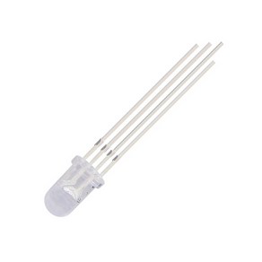 고휘도 풀컬러 RGB LED 아두이노 5mm Diffused 광확산, L0233. RGB LED cathode, 1개