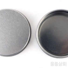 응룡상회 원형 틴케이스 디저트케이스, 90x35mm - 막힘