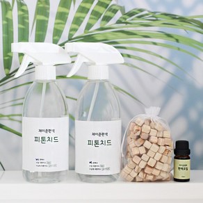 제이준편백 편백수 피톤치드 스프레이 500ml+500ml+편백오일10ml+편백칩 세트, 500ml, 1개