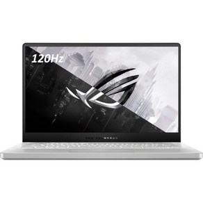 ASUS AMD 노트북 대학생 게이밍 ROG 제피러스 G14 14인치 라이젠 9 16GB 메모리 NVIDIA GeFoce RTX 2060 1TB SSD 문라이트 화이트 Q14