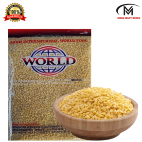 WORLD MOONG DAL 800G 1개(까녹두100%), 1개