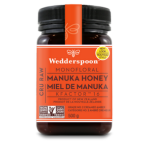 웨더스푼 천연 마누카 꿀 (Kfacto16 - 500G) 1+1 특별할인!! WEDDERSPOON 100% Raw Manuka Honey(Kfacto 16 - 500 G), 500g, 2개