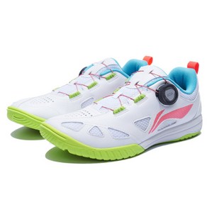 리닝 국가대표 탁구화 왕츄친 메이지 LI NING 보아시스템 탁구화 남녀공용 (라임), 리닝 왕츄친 메이지 라임 270, 1개