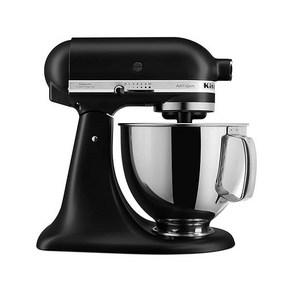 KitchenAid Artisan Series 5 Quart Tilt Head Stand Mixer with Pouring Shield KSM150PS Matte Black