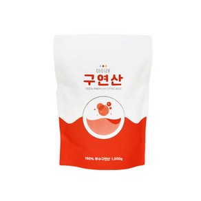 레인보우샵 구연산 베이직 소독 세정제, 1kg, 1세트