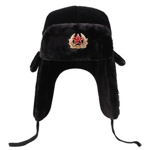 밀리터리 모자 빈티지 군모 군인모자 soviet militay 배지 ussian ushanka bombe hat 파일럿 사이클링 캡 스키