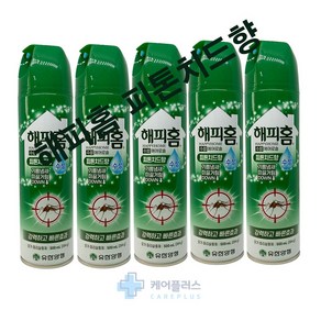 해피홈 에어로솔 수성 피톤치드향 500ml X 5개