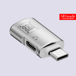 USB-A to C타입 이어폰 오디오 동시연결 OTG 젠더 2in1, USB-A to C타입 이어폰연결 OTG 젠더, 실버, 1개