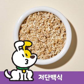 [펫픽] 원더랜드 촵촵촵 키드니우렁이쌀 저단백 신장관리 강아지 자연식 화식 사료 500g, 1개