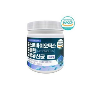 포스트바이오틱스 프롤린 유산균 프로바이오틱스 1병, 1개, 60g