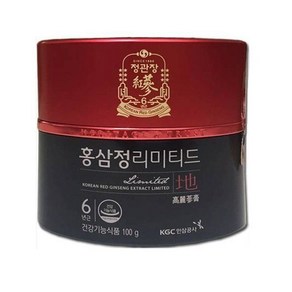 정관장 홍삼정리미티드100g/상위2%지삼함유 홍삼농축액/면역, 1개, 100g