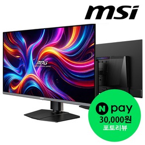 MSI MPG 321URXDN QD-OLED 240 4K UHD 32인치 와이드모니터, 80cm