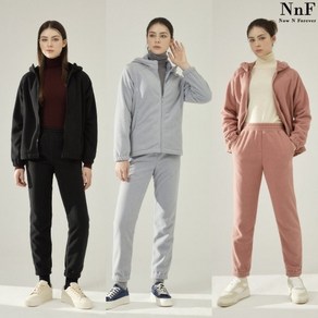 [쇼핑엔티] NNF 23FW 여성 포근 장플리스 셋업 2종