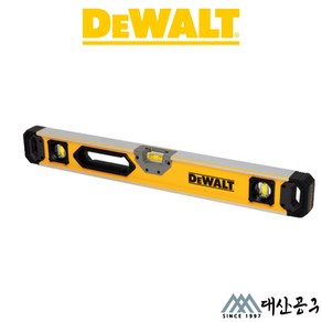 [디월트] DWHT43025 / 박스 빔 수평 자석형 24인치 600mm, 1개