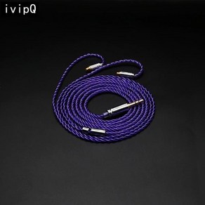 IvipQ 522 하이파이 이어폰 교체 케이블 QDC TFZ 0.78 2 핀 MMCX IE900 N5005 CIEM MK4 문드롭 TANCHJIM용, 21 4.4mm  N5005, 1개