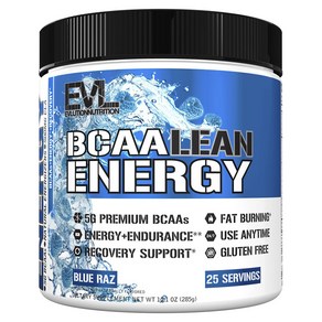 EVLUTIONNUTRITION BCAA 린 에너지 블루 라즈베리 맛