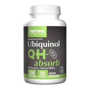 Jaow Fomulas 유비퀴놀 QH-앱숍 200mg 소프트젤, 30정, 1개