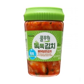 풀무원 톡톡 전라도식 썰어담은김치, 400g, 2개