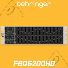 [공식인증점] 베링거 FBQ6200HD 31밴드 2채널 EQ 스테레오 이퀄라이저