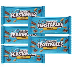 미스터비스트 초콜릿 피스터블 아몬드, 5개, 60g