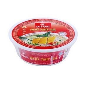 우리가스토리 포띠보 베트남 쌀국수 컵라면 닭고기맛, 120g, 12개