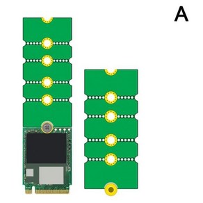 NGFF M.2 SSD 어댑터 랙 보드 확장 카드 변환 카드 2242~2280 2230~2280, [01] 2230 2242 2260