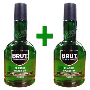 브루트스킨 207ml X 2개 애프터쉐이브 브루트 스플래쉬온 BRUT