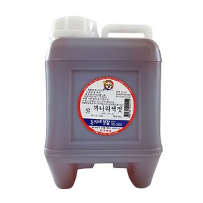 [더조은푸드] 국내산 까나리 액젓 1.8L / 새우젓 / 멸채액젓 / 참치액젓, 1개, 5kg