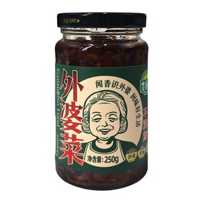 중국식품 지샹쥐 길향거 와이풔차이 중국반찬 waipocai 250g