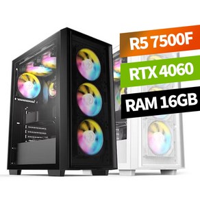 피씨스토어 AMD 베스트 게이밍PC 라이젠5 7500F RTX4060 (16GB M.2 500GB), AMD 7500F RTX4060