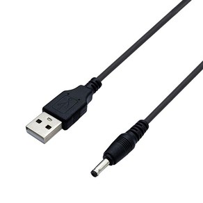 USB 전원 케이블 1.2m (외경3.5mm 내경1.3mm), 3개