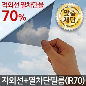 자외선+열차단(IR70) 썬팅필름 창문썬팅지 시트지, 04_네츄럴50%