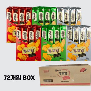 무배] 본아미(bonami) 감자칩 68g x 12봉 X 6 한박스 ( 총 72 봉) 맛선택 가능(배송요청란 기재), 72개