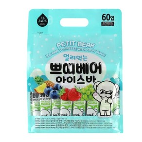 딜라이트 코스트코 간식 엘제이드 쁘띠베어 아이스바, 120개, 35ml