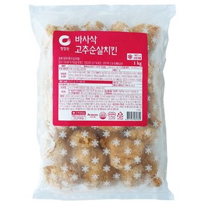 청정원 바사삭고추순살치킨 1kg, 1개