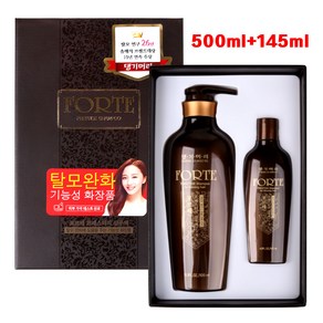 댕기머리 포르테 프레스티지 탈모완화 기능성 샴푸 500ml + 145ml, 1세트