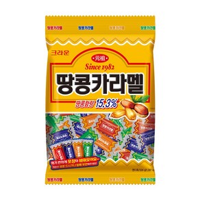 크라운 땅콩 카라멜