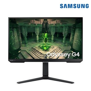 삼성전자 오디세이 G4 S25BG400 25인치 게이밍 모니터 IPS 프리싱크 지싱크 240Hz 1ms HDR10 피봇, LS25BG400EKXKR, 62.2cm