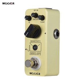 MOOER ENVELOPE 아날로그 오토 Wah 기타 이펙트 페달 트루 바이패스 풀 금속 쉘, 1개