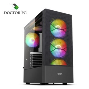 닥터PC 조립컴퓨터 사무용 게임용 조립PC 데스크탑 본체, 블랙, 게임컴5번, 500GB, 16GB, WIN11 Home