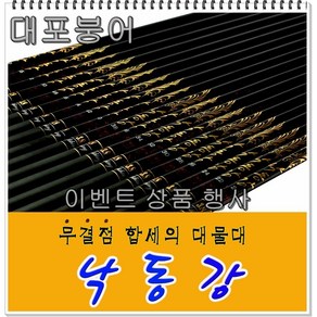 낙동강 대물낚시대 - 수초대물 낚싯대(40대-60칸) 짱짱한 낚시대