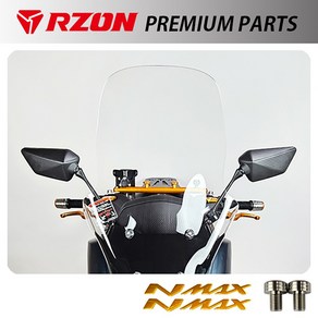 당일발송 KR쿠팡 RZON 2021~ NMAX미러킷 순흥스크린 알존 엔맥스미러킷 백미러, KR쿠25/알존21~NMAX미러킷/RZON+N바디엠