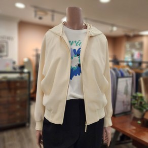 BCBG [올앤선드리] 모데나 후드 점퍼 - A4S2R156 14 [CREAM]