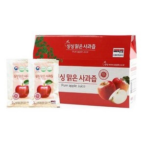 싱싱 맑은 사과즙 100ml