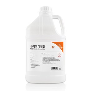 크로바 바이오 에탄올 4L 불멍 난로 연료 캠핑 버너