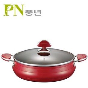 PN풍년 뉴포시아레드 전골 냄비 24cm